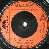 La Toya Jackson - If You Feel The Funk (7", Single) image
