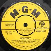 Eric Burdon &amp; The Animals - Monterey / Anything (7", Single) image
