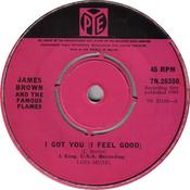 James Brown &amp; The Famous Flames - I Got You (I Feel Good) (7", Single) image