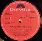 The Style Council - Have You Ever Had It Blue (7", Single)