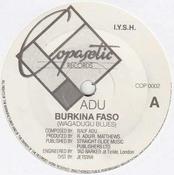 Adu - Burkina Faso (Wagadugu Blues) (7") image