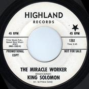 King Solomon  - The Miracle Worker (7", Single, Promo) image