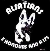 The Alsatians  - 5 Honours And A 175 (7") image
