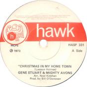 Gene Stuart &amp; The Mighty Avons - Christmas In My Hometown (7", Single) image