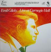 Emil Gilels - Live At Carnegie Hall  (2xLP, Album, RE, RM) image