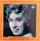 Ottilie Patterson - "Back In the Old Days" (LP, Comp) image
