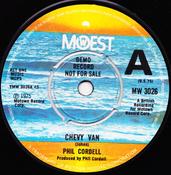 Phil Cordell - Chevy Van (7", Single, Promo) image