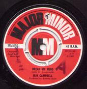 Iain Campbell  - Break My Mind (7", Single)