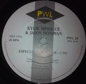 Kylie Minogue &amp; Jason Donovan - Especially For You (7") image