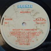 Motörhead - No Sleep 'til Hammersmith (LP, Album) image