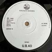 U.B. 40* - King / Food For Thought (7", Sol) image