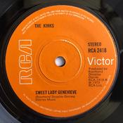The Kinks - Sweet Lady Genevieve (7", Single, Sol) image