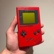 Original GameBoy Console (Red) image
