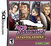 Ace Attorney Miles Edgeworth Investigations - DS