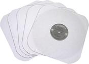 12" White Polylined Antistatic Inner Sleeve