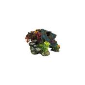 Classic Container with Corals and Plants 17.5cm image
