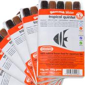 Gamma Frozen Food Tropical Quintet Blister Pack Fish Food, 100g