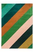 Sherbet Stripe emerald/amber (144417) Rug image