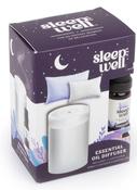 Sleep Well Essential Oil Diffuser Set with Lavender Oil image