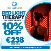 Red Light Therapy 20-Session Pack — 10% Off