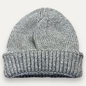 Ribbed Baby Alpaca &amp; Silk Fisherman Hat Freckled by Inis Meáin image
