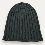 Ribbed Lambs Wool Beanie Green by McConnell image