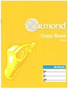 Ormond 40pg Blank Copy Book