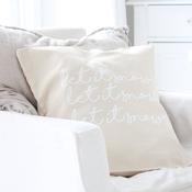 Let it Snow Cushion Cover | Christmas Home Accessories image