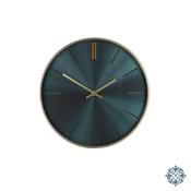 Baker &amp; Brown Metallic Blue Clock 30cm image