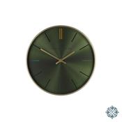 Baker &amp; Brown Metallic Green Clock 30cm image