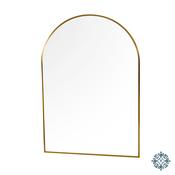 Modena Arch Wall Mirror Gold 66x96cm image