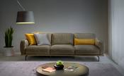 4 Seater The Dodo Sofa in Olive Green, 2150 cm image