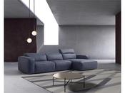 Booman Slate Blue Chaise Longue by EKIP ITALIA - The Perfect Blend of Comfort and Style image