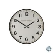 Baker and brown station clock white 50cm image
