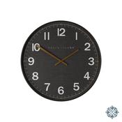 Baker and brown station clock Black 50cm image
