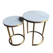 Vienna 2 Marble Side Tables image