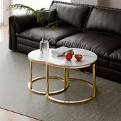 Vienna 2 marble coffee tables image