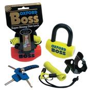 BOSS Super Strong Disc Lock - YELLOW 16mm Shackle image