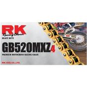 GB 520 MXZ4 Gold Chain Motocross Heavy Duty (124 Link) - 124 Links image