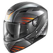 D-SKWAL 2 Mercurium Helmet (Mat Black|Grey|Orange)  - SMALL (55-56cm) image