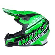 Off Road Pro Kids Moto-X Helmet (Green) - MEDIUM (50cm) image
