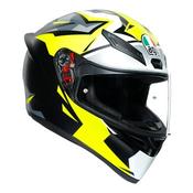 K1 Replica MIR 2018 Helmet (Silver|Yellow|Black) - LARGE (59-60cm) image
