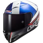 FF323 Arrow R McPhee Replica Helmet (Black/Blue/Red) - X SMALL (53-54cm) image