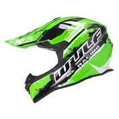 Off Road Pro Motocross Helmet (Green) - MEDIUM (57-58cm) image