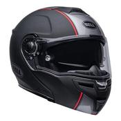 SRT Modular Hartluck Jamo Flip Front Helmet (Black|Red) - X Large (61-62 cm) image