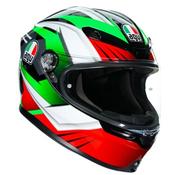 K6 Excite Italy Helmet (Red|White|Green) - SMALL (55-56cm) image