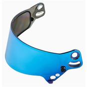 Car Visor SE07 (Duel Screen / Anti-Fog) for HP7|RS7|RS7 Carbon (3mm) - Blue Mirror image