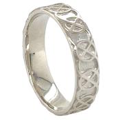 Sterling Silver Celtic Knot Band image