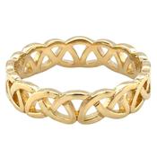 Gold Celtic Knot Wedding Ring image