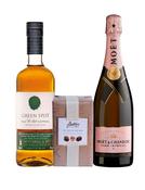 Grape &amp;amp; Grain Whiskey &amp;amp; Champagne Hamper Box image